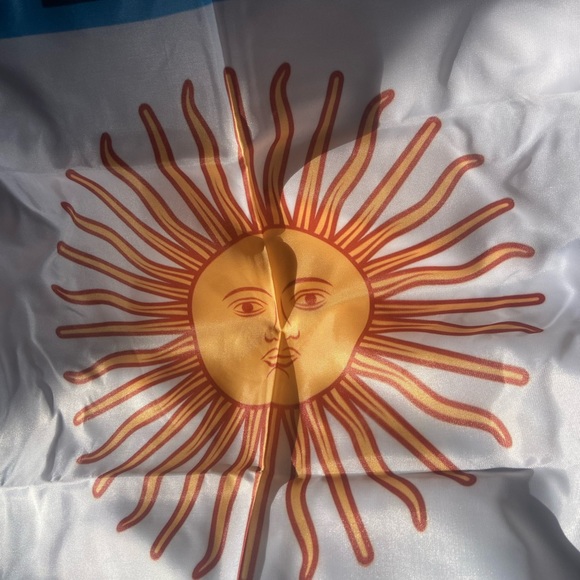 ARGENTINA flag with 3 Stars World Cup Champion - Picture 3 of 7